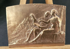 Médaille plaque bronze d'occasion  Roquebrune-Cap-Martin