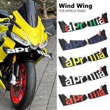 For Aprilia RS 660 Windshield Front Winglet Aerodynamic Spoiler Wing Fairing for sale  Shipping to South Africa