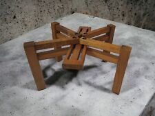RARE 1 Vintage Theater Speaker Stand Base Leg Wood Adjustable  for sale  Shipping to South Africa
