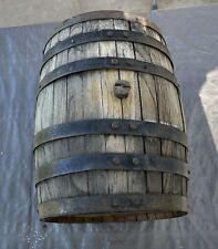 Usado, Charmoso barril de cerveja vinho uísque decoração rústica primitiva antiga 12” de altura comprar usado  Enviando para Brazil