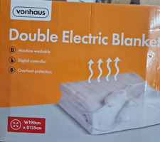 Electric blanket double for sale  GLOSSOP