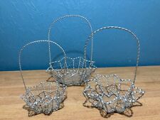 Metal craft baskets for sale  WOLVERHAMPTON