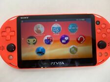 PS Vita PCH-2000 Metalic Red ZA26 Wi-Fi SONY PlayStation Japonia Konsola przetestowana na sprzedaż  Wysyłka do Poland