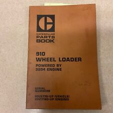 CAT Caterpillar 910 PARTS MANUAL BOOK CATALOG LIST WHEEL LOADER sn 80U6735 &UP for sale  Shipping to South Africa