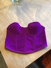Purple corset top for sale  DUMFRIES