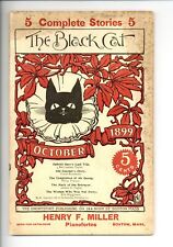 Gato Negro Oct 1899 Vol. 5 #1 VG, usado comprar usado  Enviando para Brazil