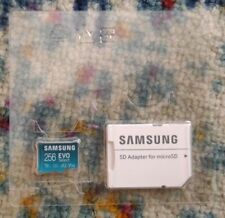 Cartão de memória micro SD SAMSUNG EVO Select + adaptador 256GB microSDXC 130MB/s comprar usado  Enviando para Brazil