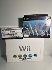 Paquete de consola de sistema de videojuegos Nintendo Wii RVL-001 EN CAJA y 7 juegos - Envío rápido segunda mano  Embacar hacia Argentina