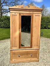Antique mirrored pine for sale  TEMPLECOMBE