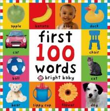 First 100 Words (Bright Baby) - Libro de cartón de Priddy, Roger - BUENO segunda mano  Embacar hacia Mexico