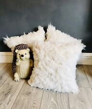 White faux fur for sale  CARDIFF