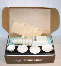 Vintage GE General Electric MR-1 Personal Massager 4 Attachments  Original Box for sale  Shipping to South Africa