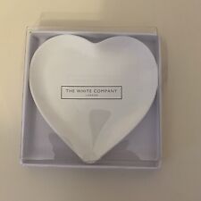 White company heart for sale  LONDON