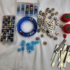 150+ Bobbins Lot Group Sewing Machine Misc Metal Plastic Thread Singer Bernina for sale  Shipping to South Africa