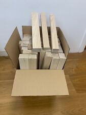 Solid Ash Wood Off Cuts, DIY, Craft, 1 Box timber for Woodworking craft ASH for sale  Shipping to South Africa