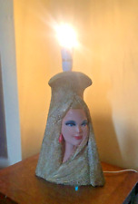 MID-CENTURY Tretchikoff Era Chalkware Lamp 1950/60's original PERSIAN GIRL for sale  Shipping to South Africa