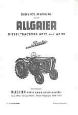 Allgaier porsche diesel for sale  CALLINGTON