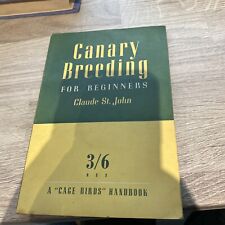 Canary breeding beginners for sale  MORECAMBE