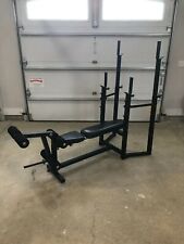 WEIGHT BENCH HEAVY DUTY GYM QUALITY CUSTOM, FULLY ADJUSTABLE MULTIPLE EXERCISES for sale  Indianapolis