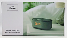 Relógio despertador de cabeceira i-box Dawn com carregamento sem fio preto portátil comprar usado  Enviando para Brazil