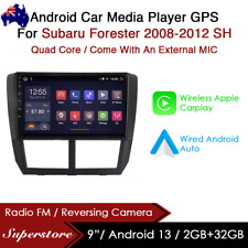 9” CarPlay Android 13 Auto carro estéreo GPS unidade principal para Subaru Forester SH, usado comprar usado  Enviando para Brazil