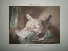 1899 color engraving d'occasion  Expédié en Belgium