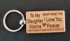 Wooden laser engraved for sale  BLACKBURN