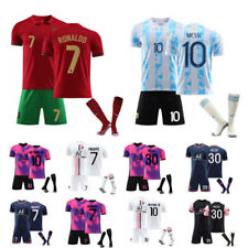 Used, UK 22/23 Adults Kids Football Full Kits Soccer Training Suits Sportswear for sale  UK
