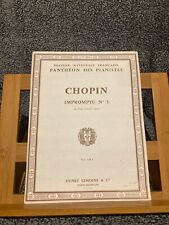 Chopin impromptu piano d'occasion  Rennes