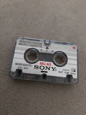 Sony micro cassette for sale  BIRMINGHAM