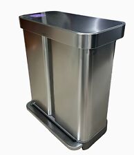 stainless steel kitchen pedal bin for sale  LONDON