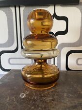 Vintage amber glass for sale  STOCKTON-ON-TEES