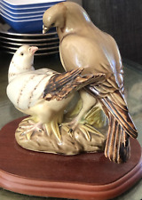 Pair ceramic lovebirds for sale  LONDON