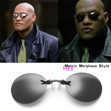 Gafas de sol estilo The Matrix Morpheus cosplay para hombres lentes redondas de resina gafas regalo segunda mano  Embacar hacia Argentina