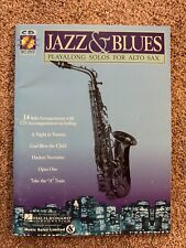 Livro de partituras e CD de áudio Jazz and Blues Play-Along Solos para Alto Sax GC comprar usado  Enviando para Brazil