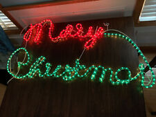 Vtg lighted merry for sale  East Amherst