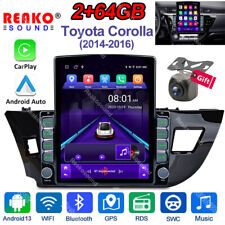 Rádio de carro estéreo CarPlay 2+64G 9,7"" para Toyota Corolla 2014-2016 Android 13 GPS comprar usado  Enviando para Brazil