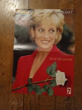 Poster lady diana d'occasion  Oullins