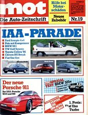 mot 1985 19/85 BMW 325e Lancia Y 10 BX Break Celica Malaga Renault 5 Fiat Uno comprar usado  Enviando para Brazil