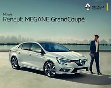 Renault Megane Sedan 11 / 2016 Broschüre brochure Grand Coupe na sprzedaż  PL