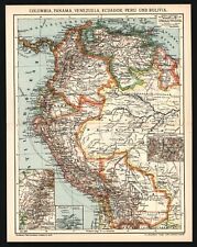Landkarte anno 1907 gebraucht kaufen  Burgdorf
