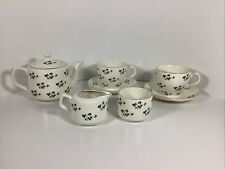 Carragaline Pottery 7 Piece Tea Set Cork Ireland Vintage for sale  Shipping to South Africa