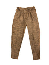 Pantaloni pelle marrone usato  Imola
