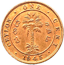 1945 ceylon coin for sale  Glasgow