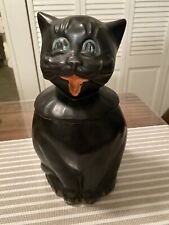 McCOY COALBY BLACK CAT COOKIE JAR for sale  Oak Harbor