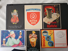 Cartoline tedesche pubblicitar usato  Giugliano In Campania
