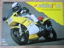 suzuki  RG250 Γ  Ganma HB  Brochure　from   JAPAN for sale  Shipping to South Africa