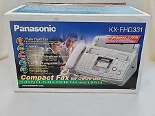 Máquina de telefone Panasonic KX-FHD331 compacta papel simples fax e copiadora comprar usado  Enviando para Brazil