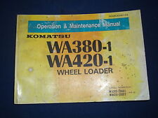 Komatsu wa380 wa420 for sale  Union