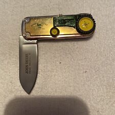 John Deere Pocket Knife Franklin Mint 1948 Model B Tractor Stainless Steel Blade for sale  Gadsden